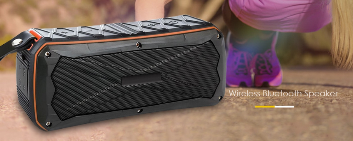 Imagem de: S610: caixa de som potente, sem fio e impermeável custa apenas R$ 100