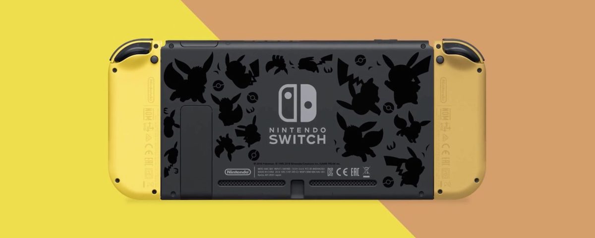 Imagem de: Edição especial Pikachu & Eevee do Nintendo Switch é anunciada