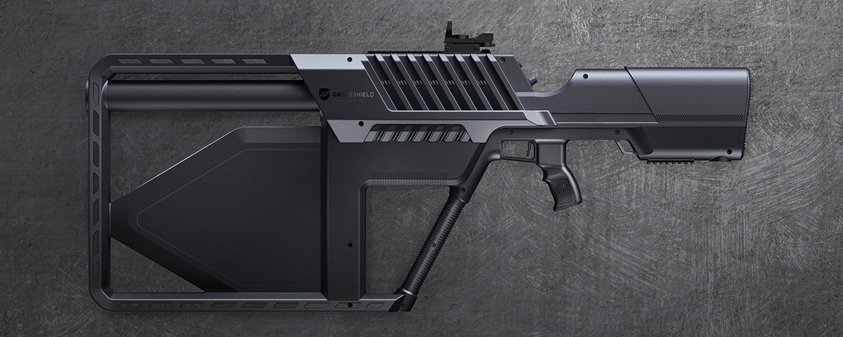 Imagem de: DroneGun Tactical: arma ao estilo “Blade Runner” promete caçar drones