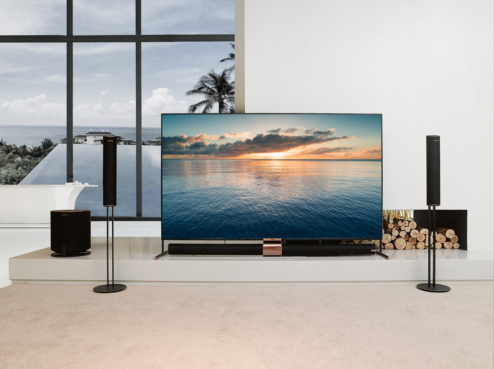 Imagem de: TCL apresenta TV QLED de 85 polegadas que custa R$ 100 mil