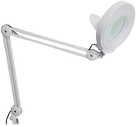 Luminária Lupa LED Para Mesa 10x Profissional Estética Bivolt