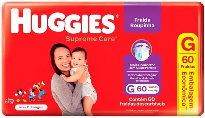 Huggies Supreme Care - Fralda