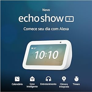 Echo Show 5 (3ª geração - 2023) | Smart display com Alexa