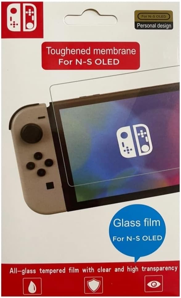 Película de Vidro Protetora Nintendo Switch OLED 0.33mm Oivo