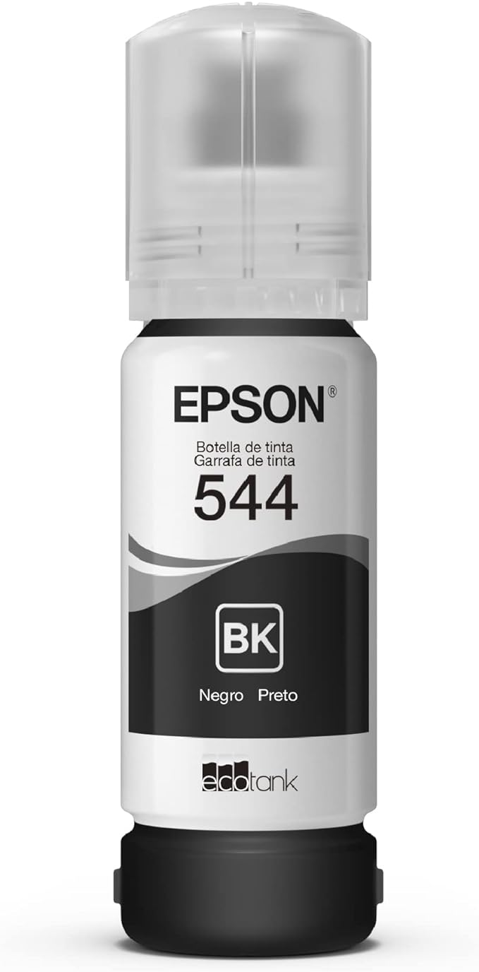 Garrafa de Tinta Original Epson EcoTank T544 Preto - T544120