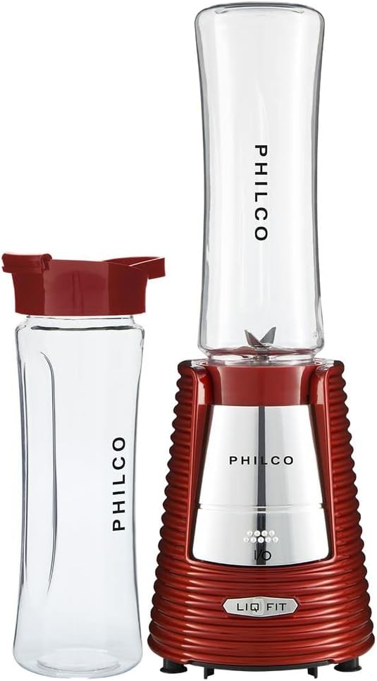 Liquidificador Philco Retrô 4 Lâminas 300W Vermelho 127V