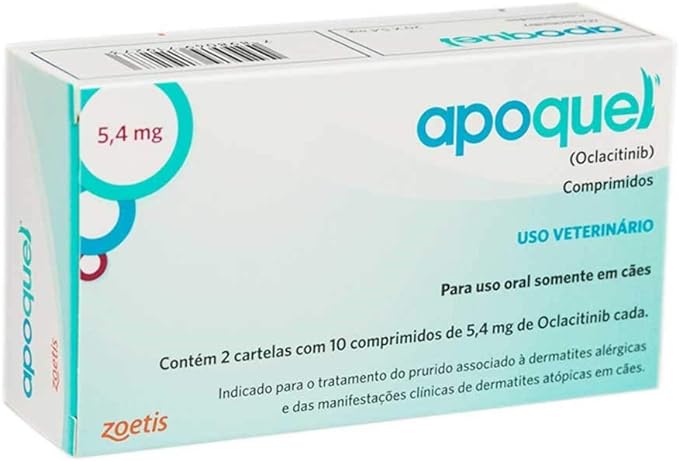 Zoetis Apoquel 5 4Mg 20Compr Para Cães