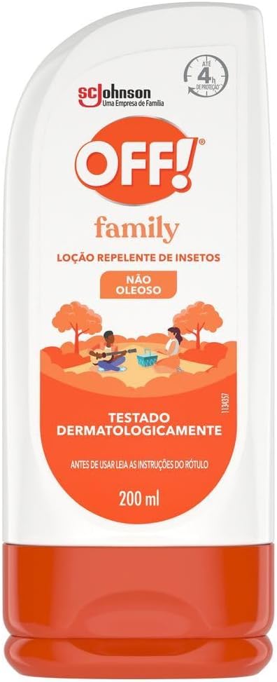 Off Repelente Family Loção 200ml