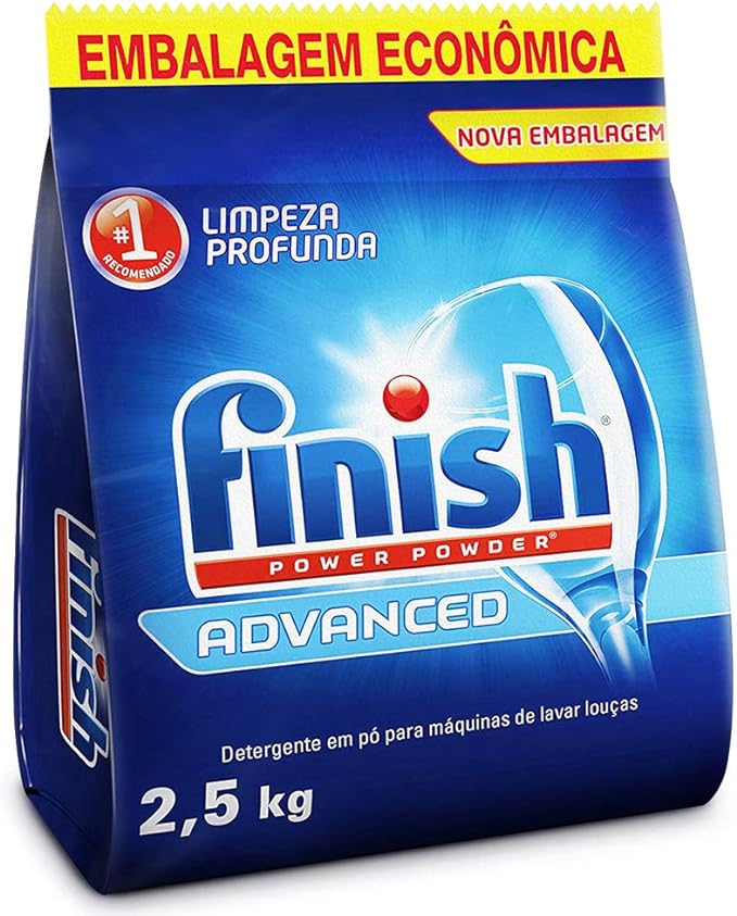 Finish - Detergente para Lava Louças em Pó 2