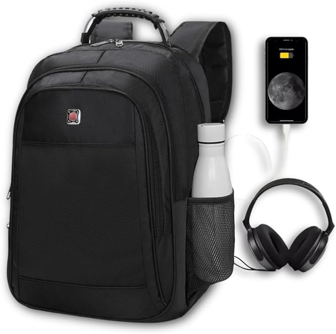 Mochila Reforçada Notebook Impermeável Executiva Escola Trabalho Viagens Masculino Feminino