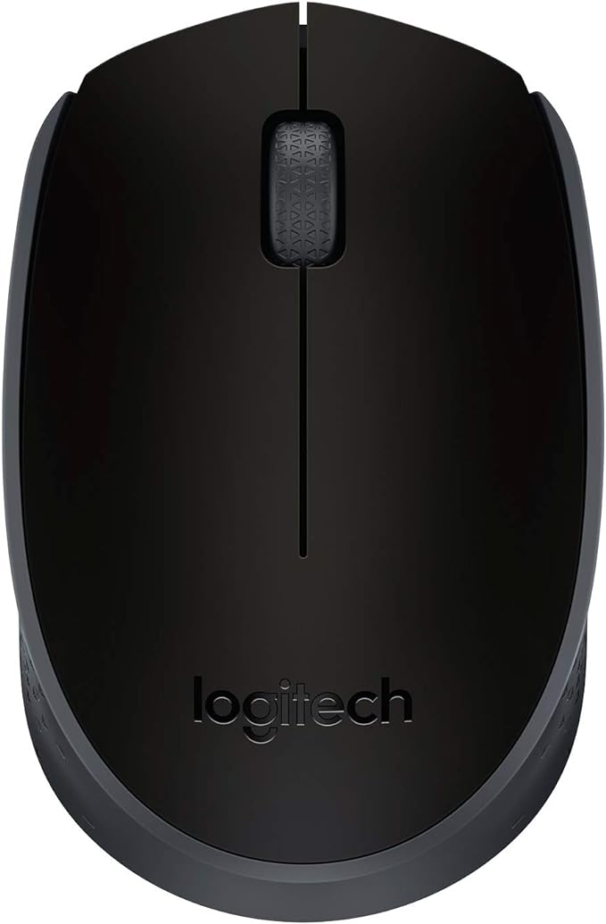 Mouse sem fio Logitech M170 com Design Ambidestro Compacto