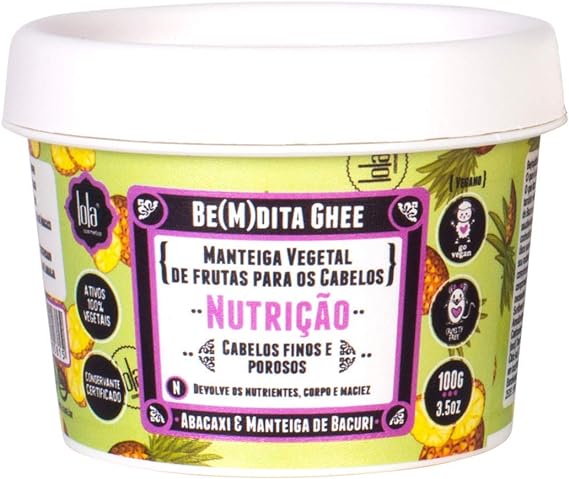 Lola Cosmetics Be(M)Dita Ghee Nutrição Abacaxi 100G