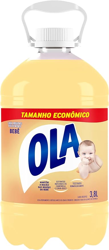 Ola Bebê - Sabão Líquido para Roupas Finas e Delicadas