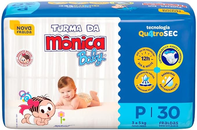 Turma da Mônica Baby - Fralda