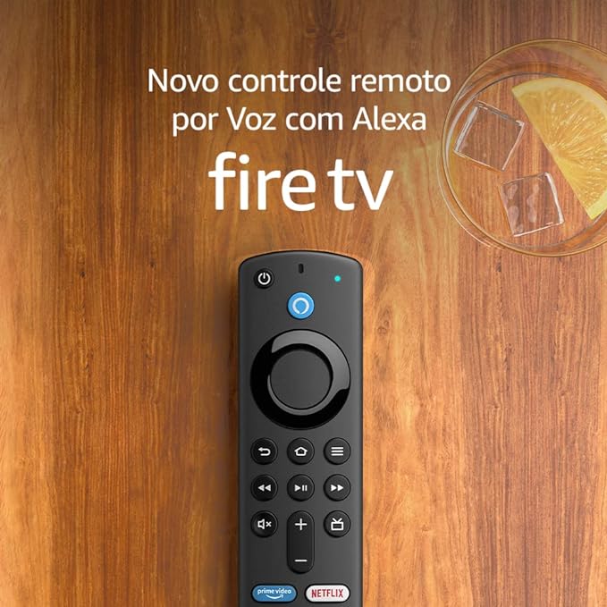 Controle Remoto por Voz com Alexa para Fire TV (inclui comandos de TV)