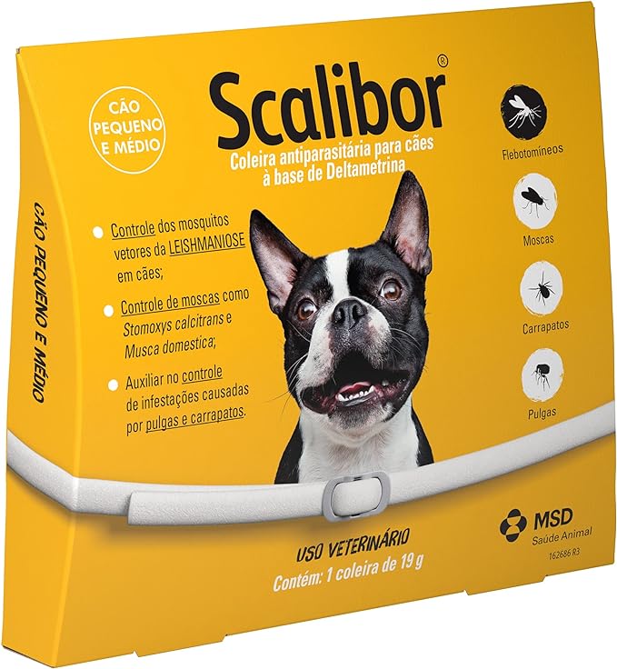 Scalibor Coleira Antiparasitária 48cm para Cães Scalibor para Cães